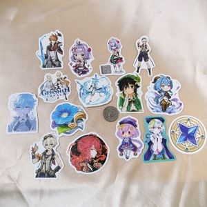 Genshin Impact stickers set of 15 #7